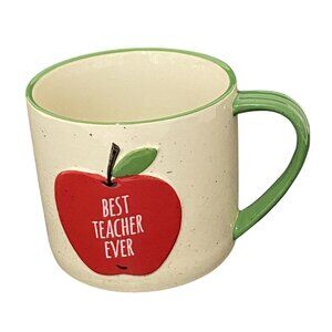 Tag Apple Theme Oversized Teacher Mug 4" Best Teacher Gift‎ Coffee Cup Educator
